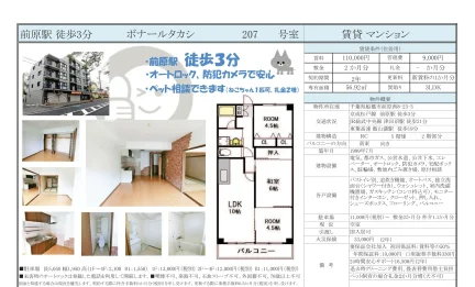 ボナールタカシ 207号 0