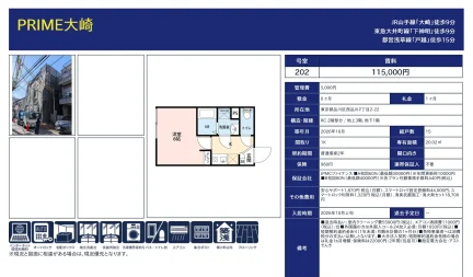 PRIME大崎 202号 0