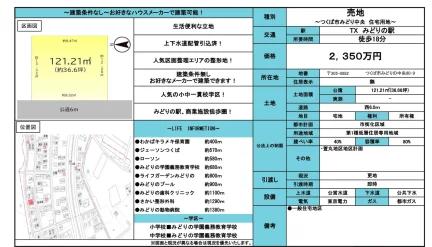 みどり中央 住宅用地 0