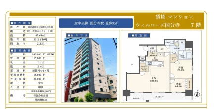 ウィルローズ国分寺 7号 0