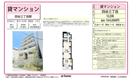 HEBEL MAISON 四谷 B 102号 0