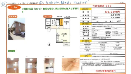 コスモ五日市 103号 0