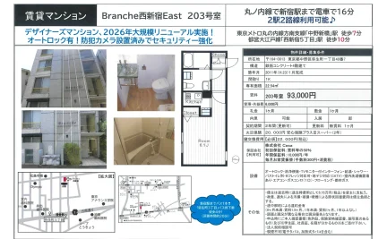 Branche西新宿 203号室 0