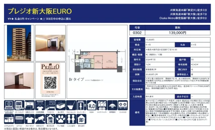 プレジオ新大阪 EURO 0302 0