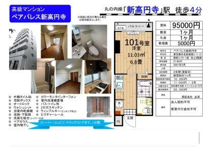 ペアパレス新高円寺 0