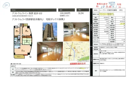 シーブリーズ東原弐番館 1001号 0