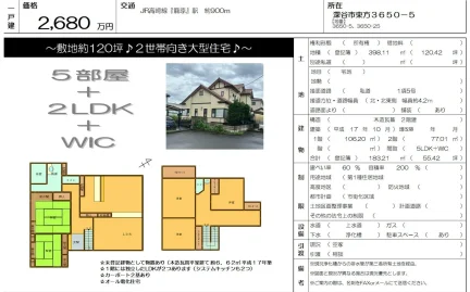 深谷市東方 5LDK 0