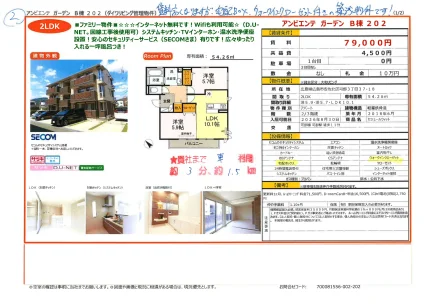 セジュールウィット 202号 0
