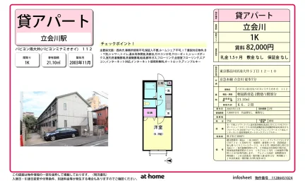 パピヨン南大井 112号 0