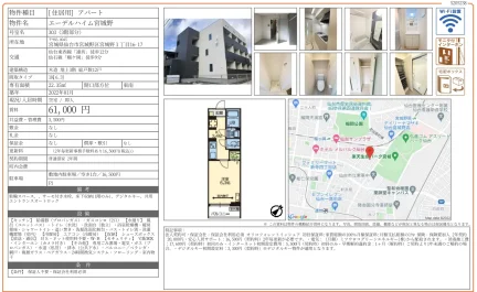 エーデルハイム宮城野 303号 0