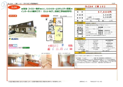 セジュールウィット 102号 0