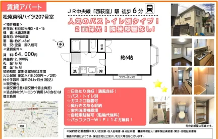 松庵東明ハイツ 207号 0