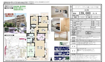 パーク・ノヴァ大船 207号 0
