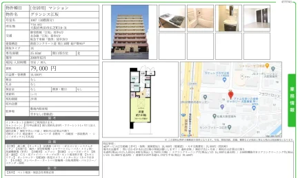 グランシス江坂 1007号 0