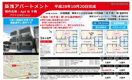 アプトエヌセンジュ 301号 0