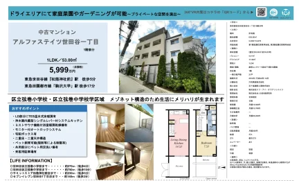 アルファステイツ世田谷一丁目 1-103号 0