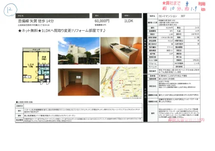ヨシミマンション 307号 0
