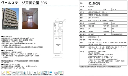 ヴェルステージ戸田公園 306号 0