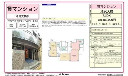 グランベルテ 202号 0