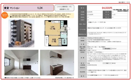 シャルム薬師堂ル・ポン 202号 0