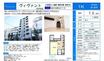 ヴィヴァント 202号 0