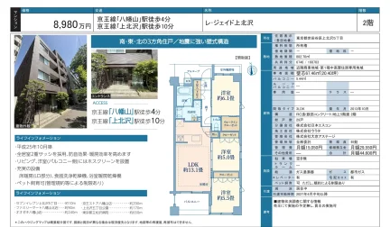 レ・ジェイド上北沢 2号 0