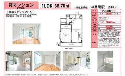 東山マンション 201号 0