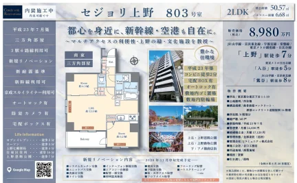 セジョリ上野 803号 0