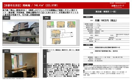 岡崎庵☆結婚式場跡地！京都の風情溢れる立地です！ 0