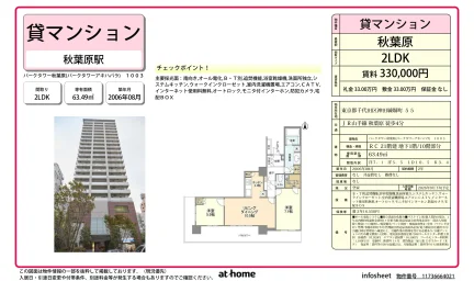 パークタワー秋葉原 1003号 0