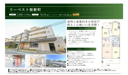 リーベスト桜新町 3LDK 0