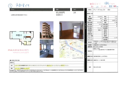 ティークフォレスト 303 303号 0