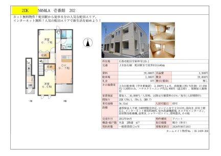 NANALA 壱番館 202号 0