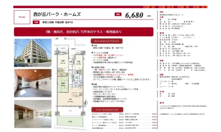 西が丘パーク・ホームズ 1号 0