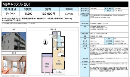 MJキャッスル 201号 0