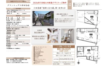 新築デザイナーズ物件 101号 0