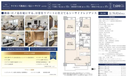 ライオンズ湘南江ノ島シーサイド 412号 0