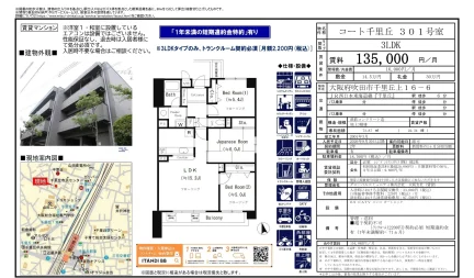コート千里丘 301号 0