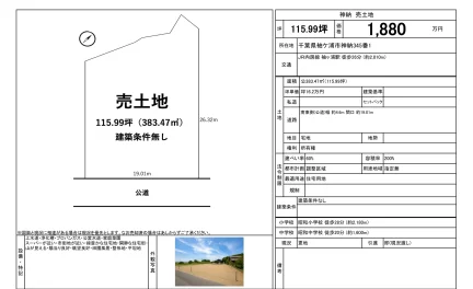 神納 売土地 0
