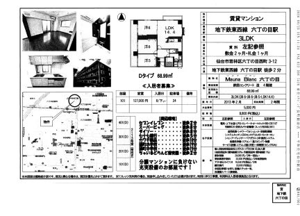 Mauna Blanc 六丁の目 101号 0