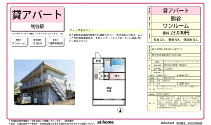 リバーサイドハイツA棟 102号 0