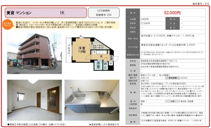 CCD萩野町 205号 0