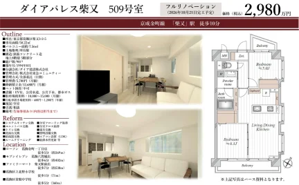 ダイアパレス柴又 509号 0