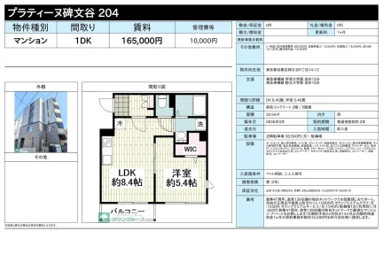 プラティーヌ碑文谷 204号 0