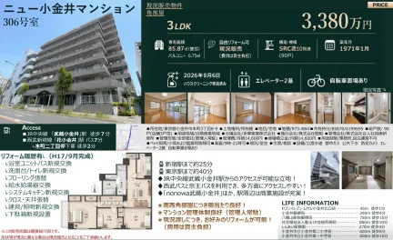 ニュー小金井マンション 3LDK 0