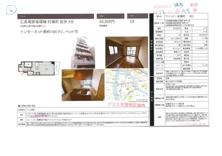 ウインドー金屋町 401号 0