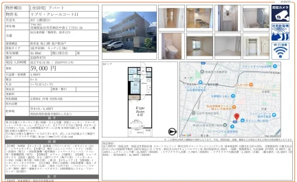 リブリ・クレールコートII 207号 0
