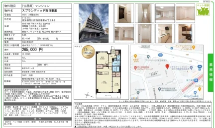 スプランディッド西日暮里 1404 0