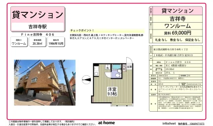 Fine 吉祥寺 406号 0