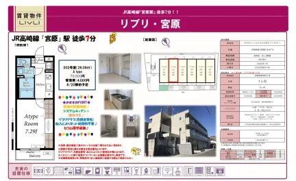 リブリ・宮原 205号 0